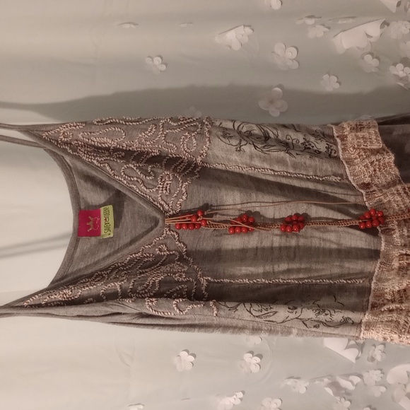 Save the queen size large dress. Beautiful. Made in Italy - Picture 2 of 8